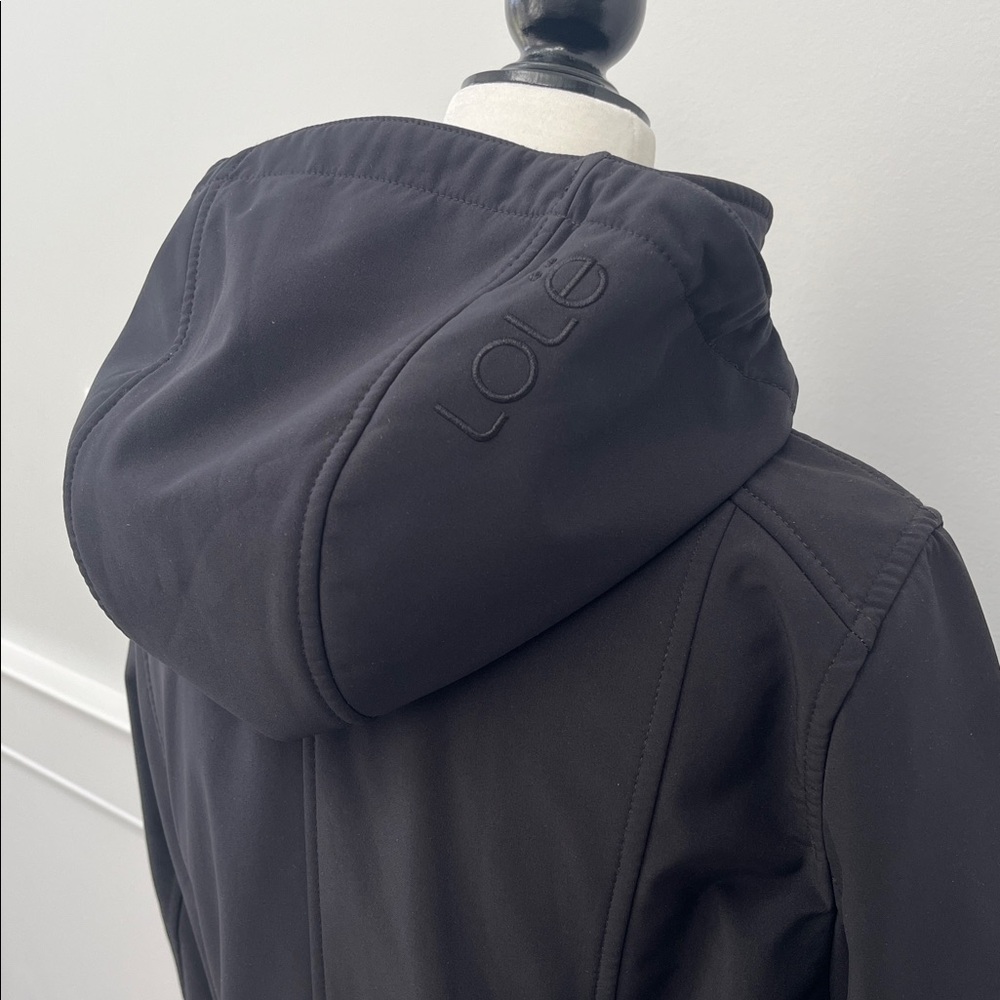 Lole Black Hooded Coat - Picture 10 of 16